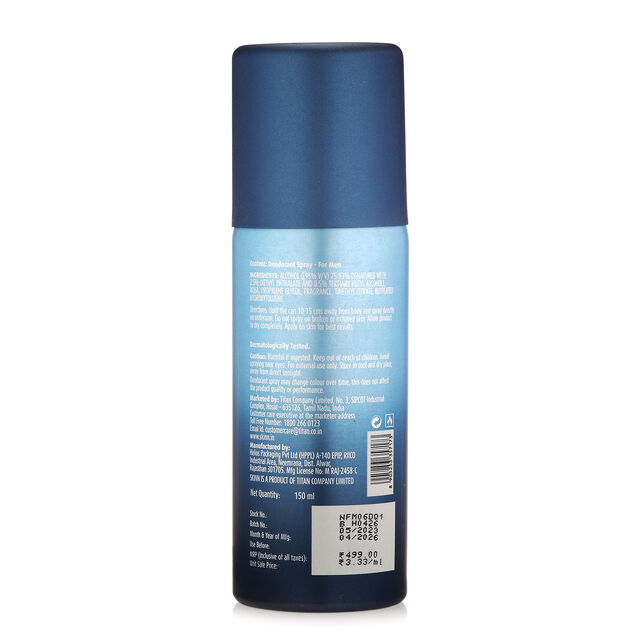 Skinn Escapade Deo Pack of 3 for Men