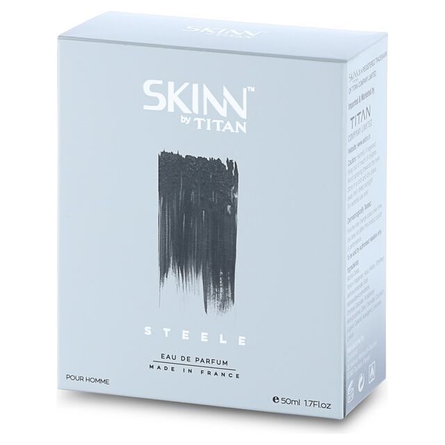 Skinn by Titan Steele 50 ML Perfumefor Men EDP