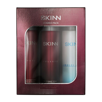 Skinn Premium Deo Bundle pack of 3 for Women