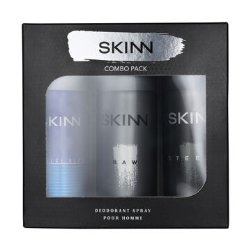 Skinn Premium Deo Bundle pack of 3 for Men