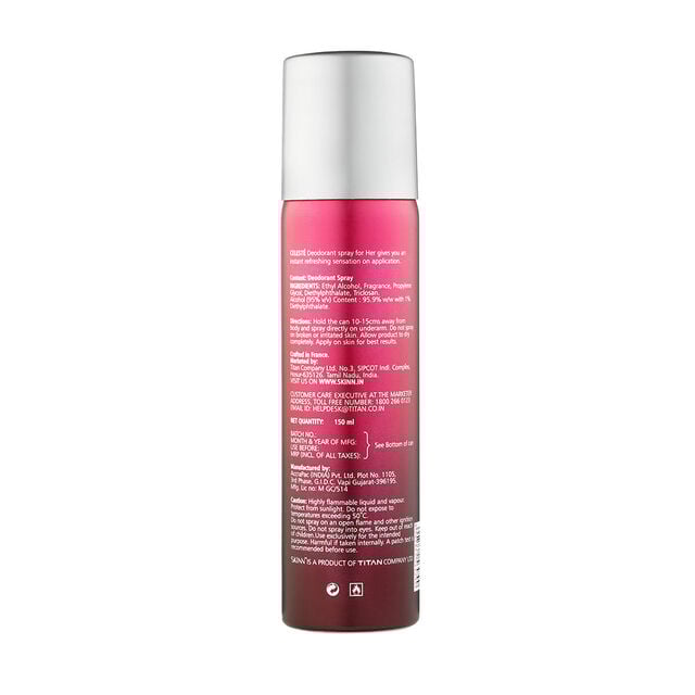Skinn Deodorant Spray Celeste For Women