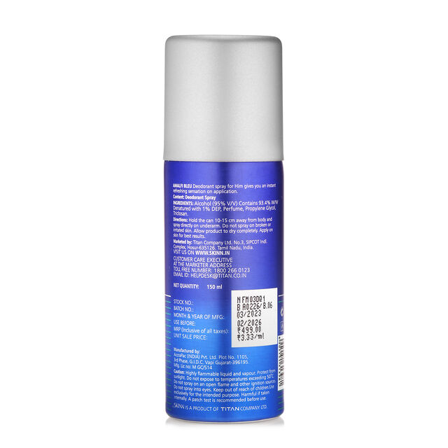 Skinn Premium Deo Bundle pack of 3 for Men