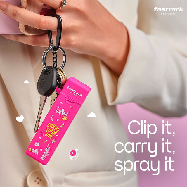 Fastrack Discovery Perfume for Women | Best for travel & for gift | 8 ml x 4 Premium Scents- Girl Boss, Lush, Celeb & Wander | Fresh & Woody | 32 ml