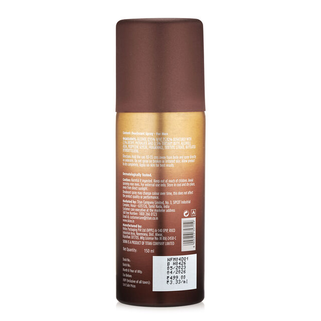 Skinn Escapade Deo Pack of 3 for Men