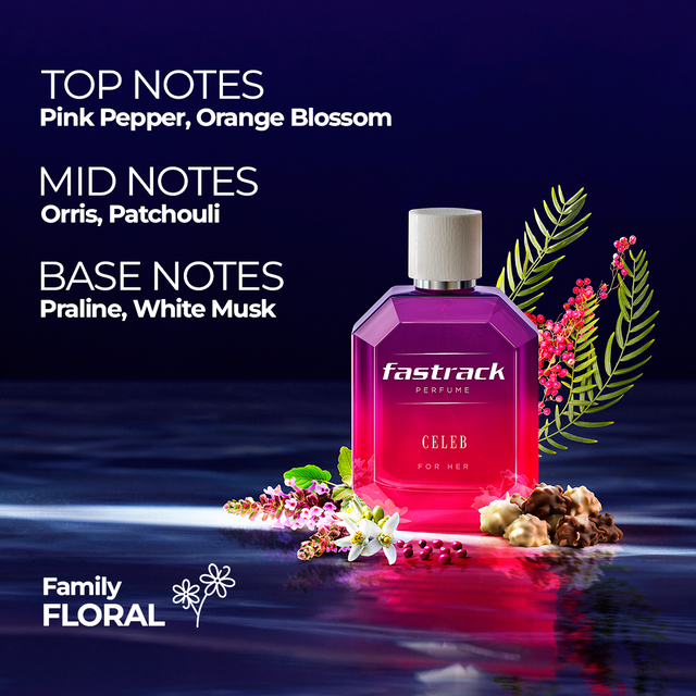 Fastrack Celeb Perfume | Perfume for Women |100 ml EDP
