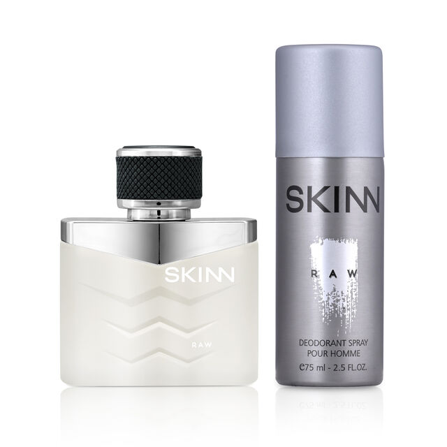 Skinn by Titan Raw Coffret for Men, Perfume and Deo combo Buy Now