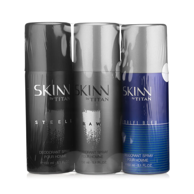 Skinn Premium Deo Bundle pack of 3 for Men