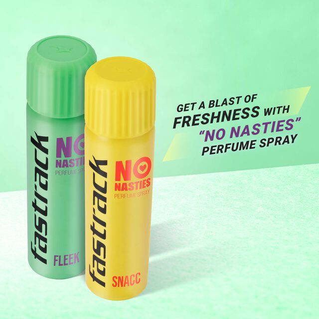 Fastrack No Nasties Perfume Spray - Fleek & Snacc (Pack of 2)