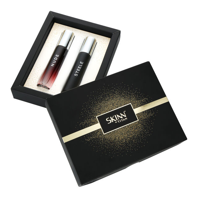 SKINN Steele and Nude gift pack Eau De Parfum