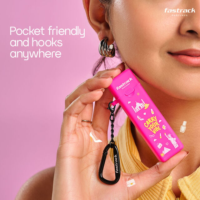 Fastrack Discovery Perfume for Women | Best for travel & for gift | 8 ml x 4 Premium Scents- Girl Boss, Lush, Celeb & Wander | Fresh & Woody | 32 ml