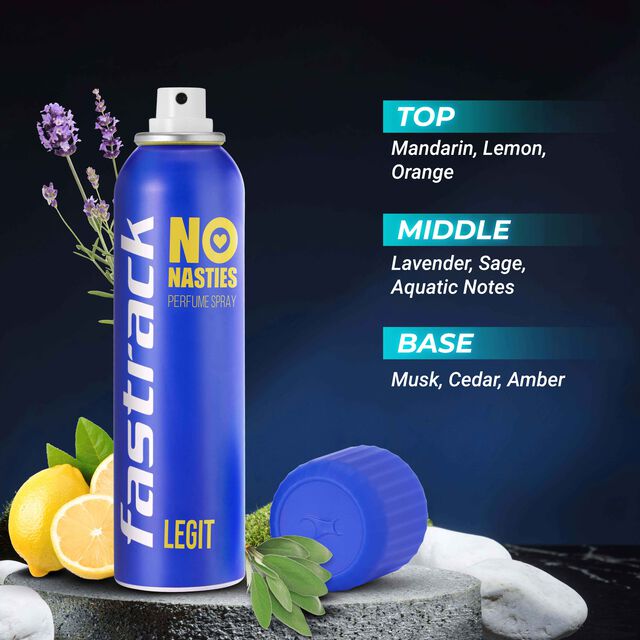 Fastrack No Nasties Perfume Spray - Hype & Legit (Pack of 2)