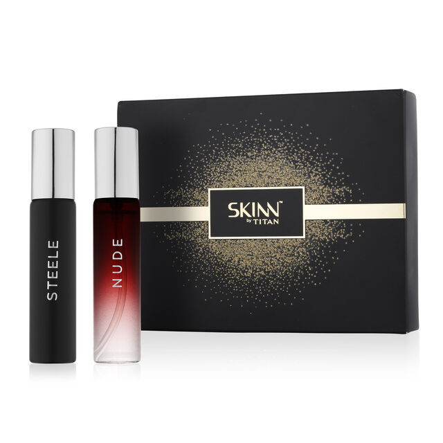 SKINN Steele and Nude gift pack Eau De Parfum