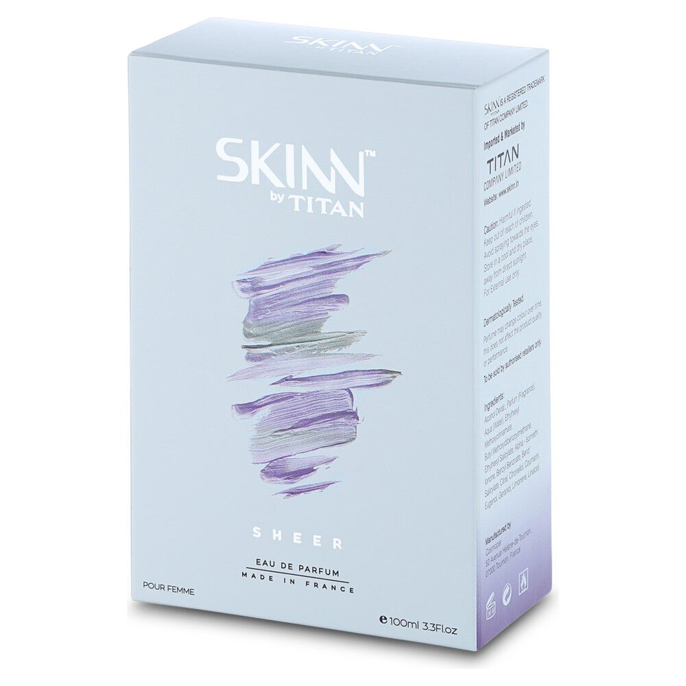 Skinn by Titan Sheer 100 ML Perfume for Women EDP Skinn