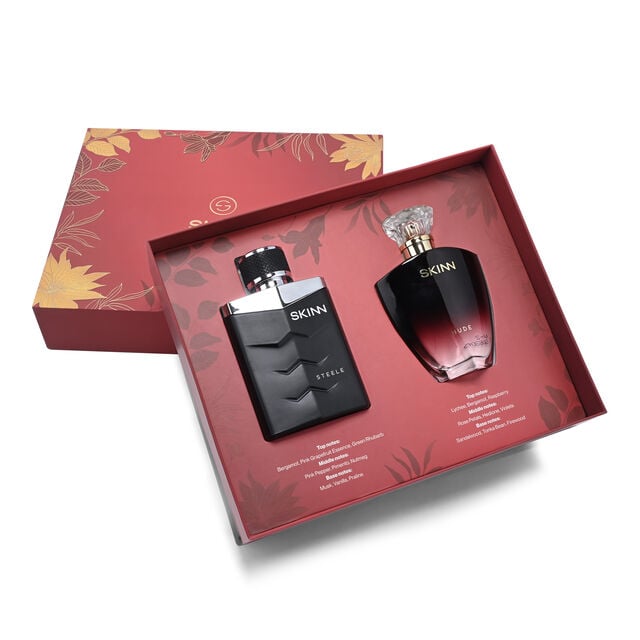 Skinn by Titan Gift Set for Men & Women