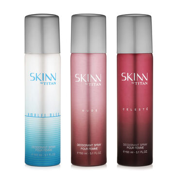 Skinn Premium Deo Bundle pack of 3 for Women